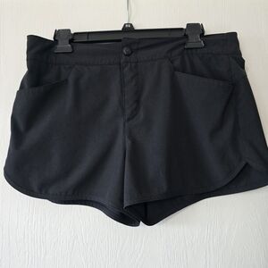 Magellan Outdoors Black Athletic Shorts Moisture-Wicking Performance